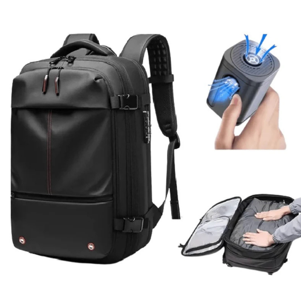 De vacuum backpack | dé oplossing voor korte trips.