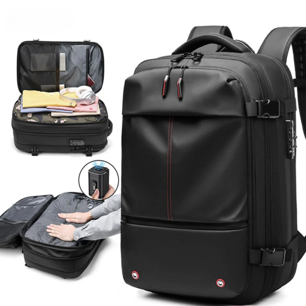 De vacuum backpack | dé oplossing voor korte trips.