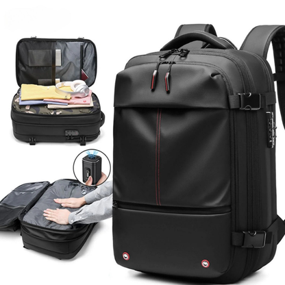 De vacuum backpack | dé oplossing voor korte trips.